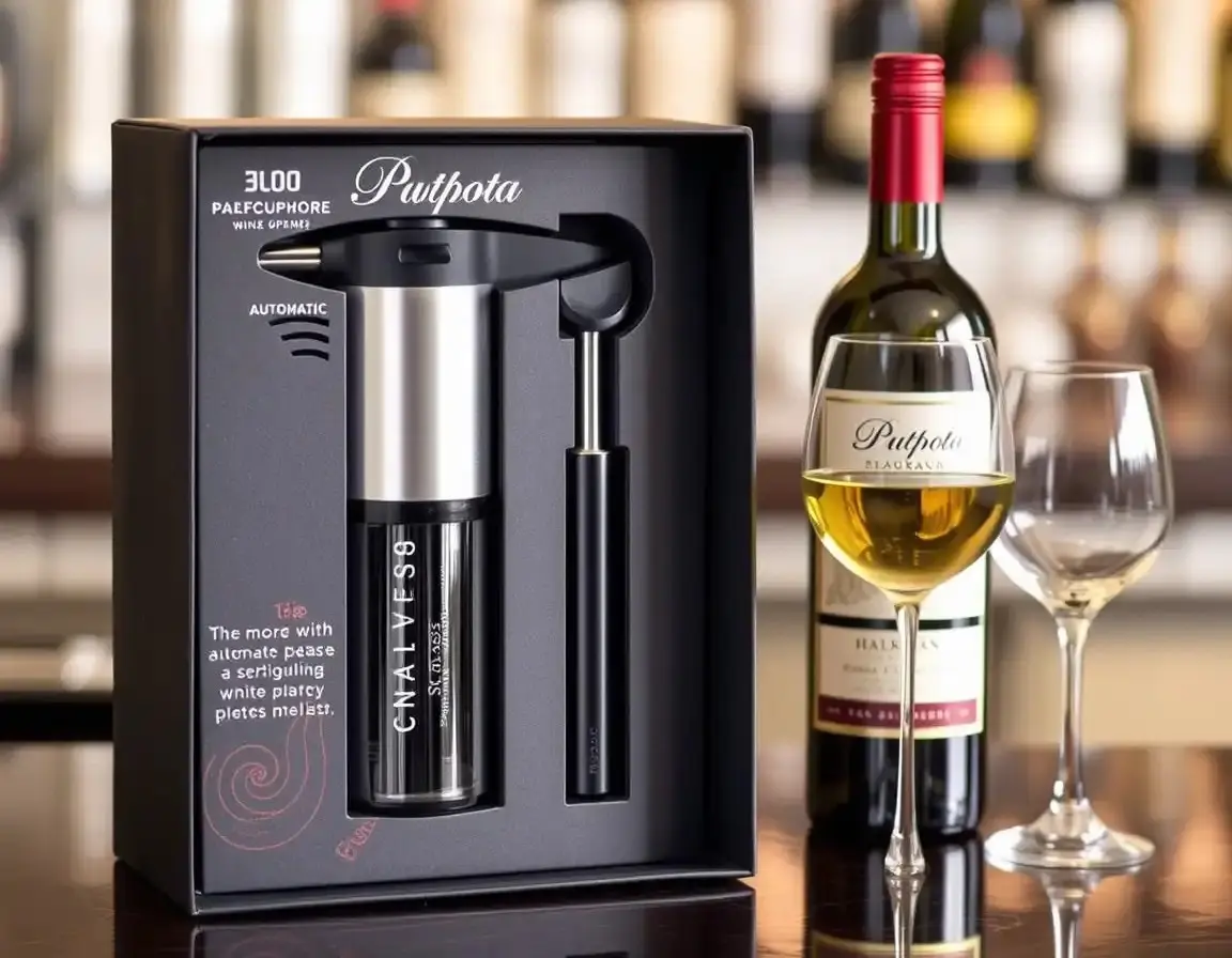 Set Apribottiglie Elettrico per Vino