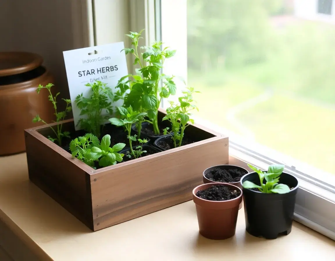 Kit Avvio Giardinaggio (Erbe Indoor)