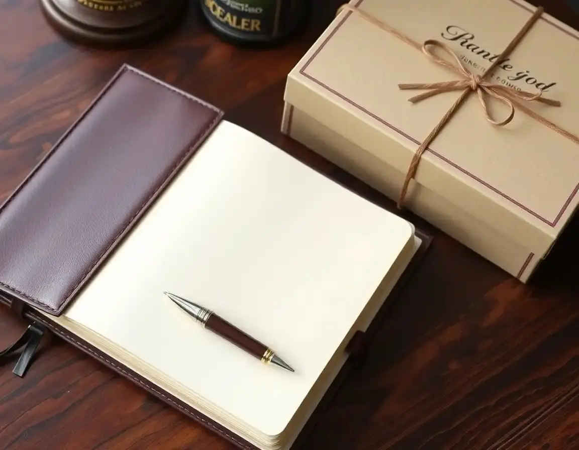 Diario Rilegato in Pelle