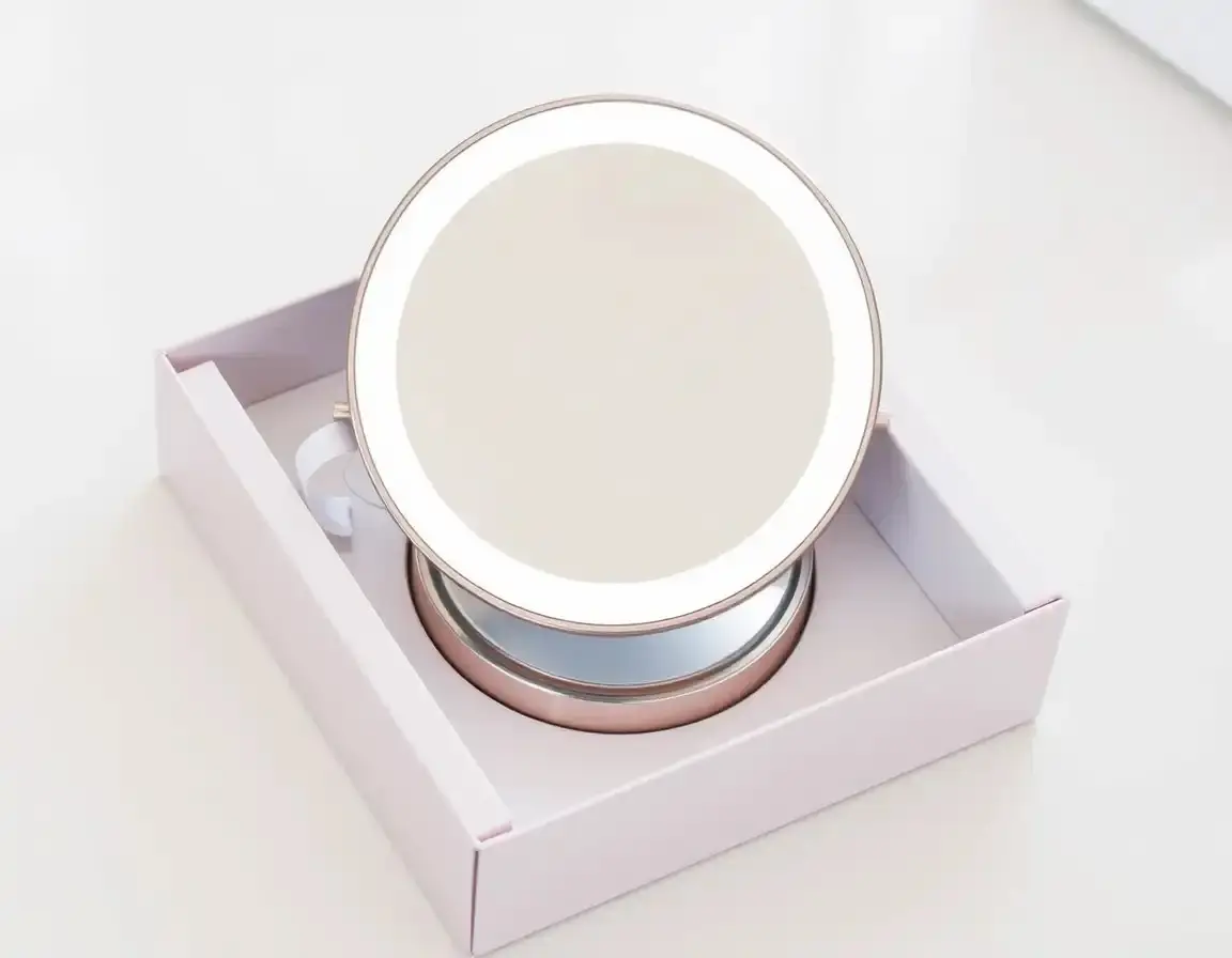 Specchio da Trucco Portatile con LED