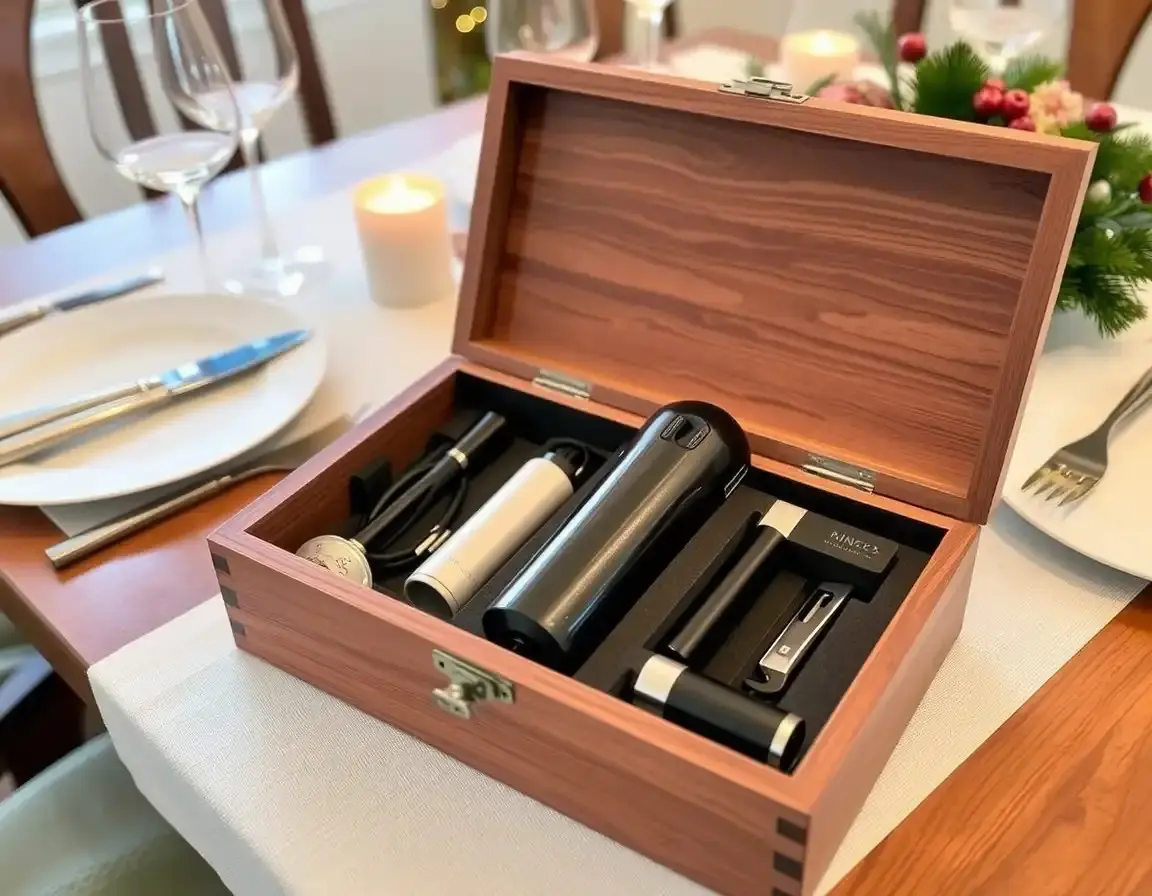 Set Apribottiglie Elettrico per Vino