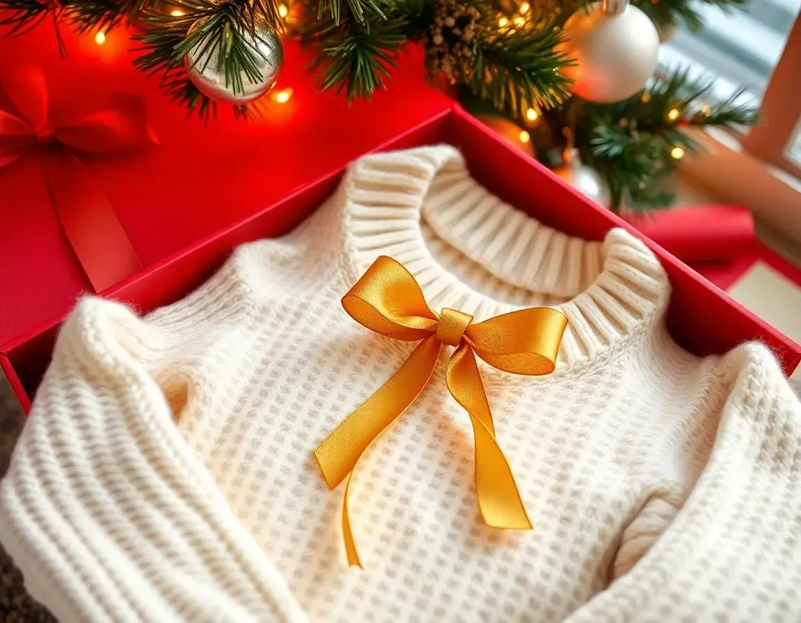 Maglione in Misto Cashmere