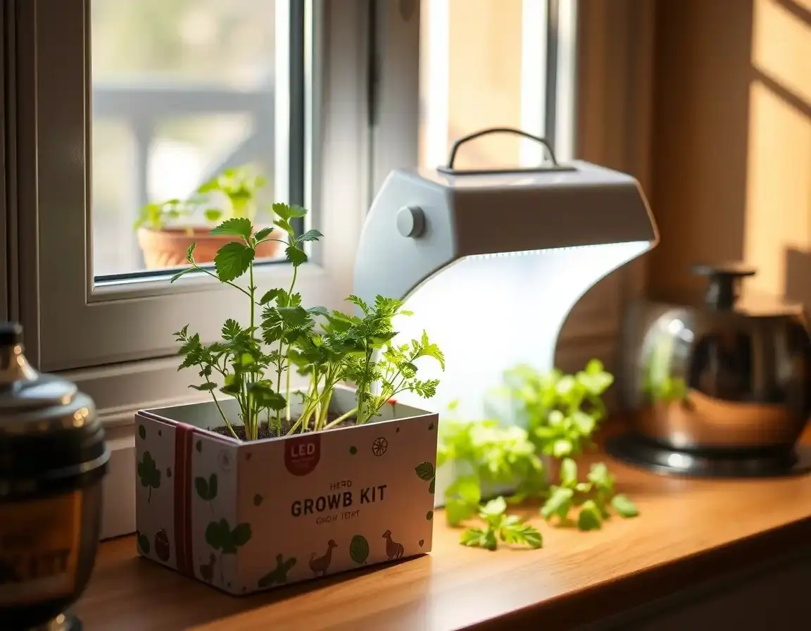 Kit Giardino di Erbe Aromatiche da Interno