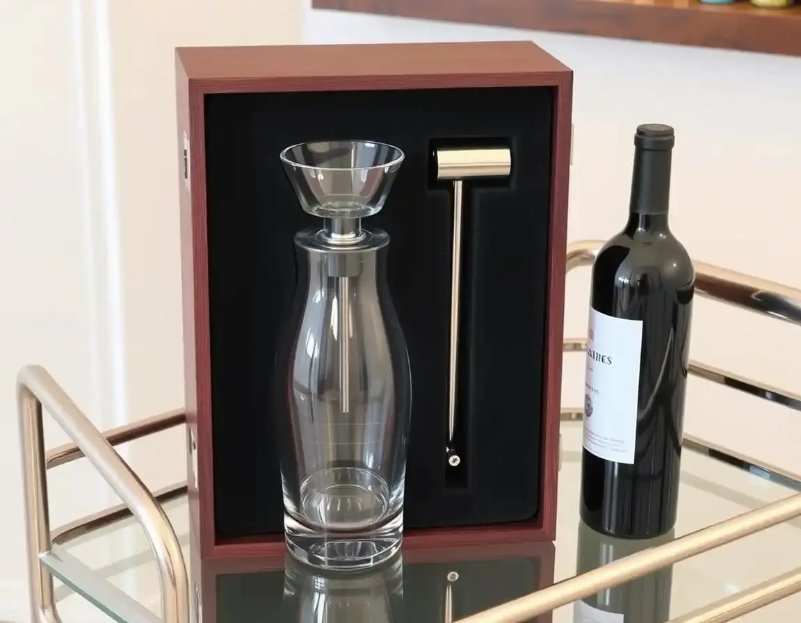 Set Aeratore e Decanter per Vino Premium