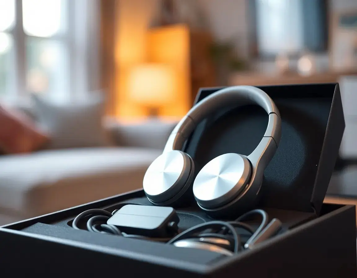 Cuffie Bluetooth a Cancellazione di Rumore