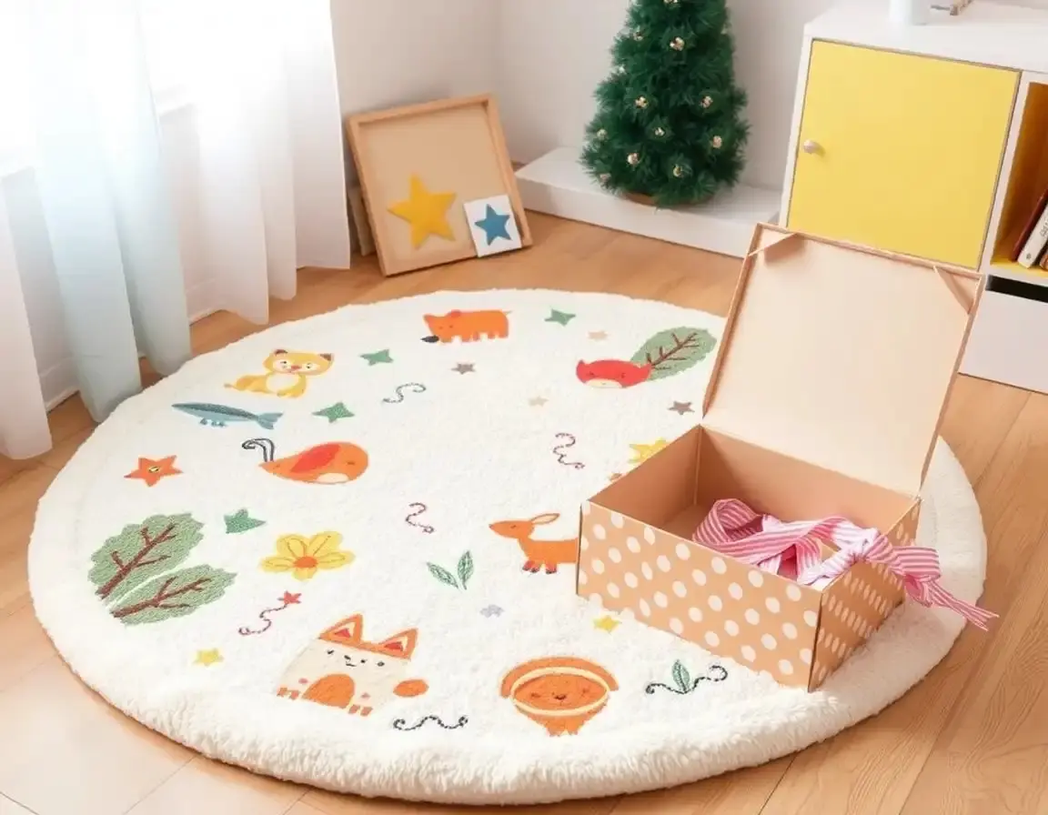 Tappeto da Gioco Morbido e Peluche