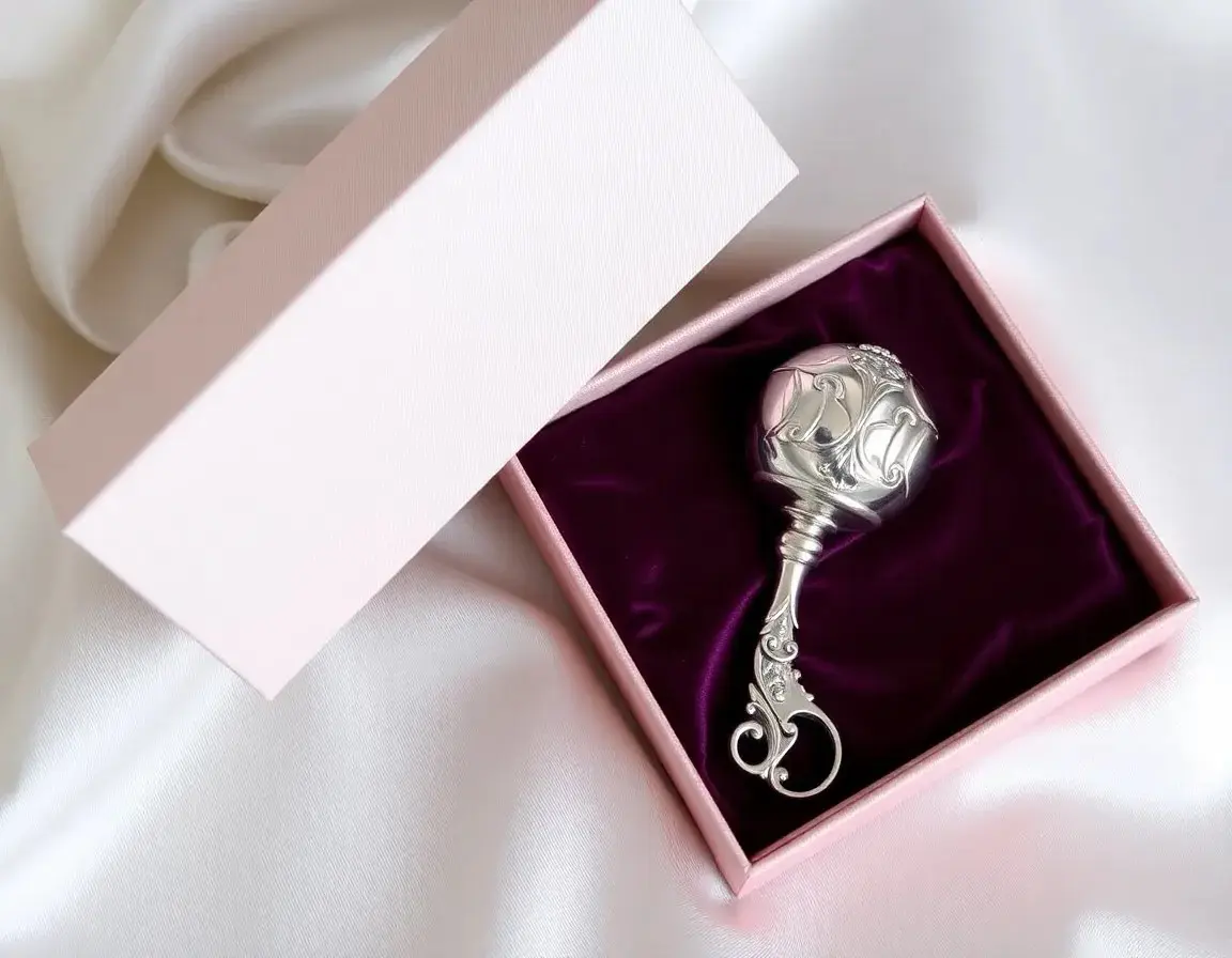 Sonaglio d'Argento Sterling per Neonato