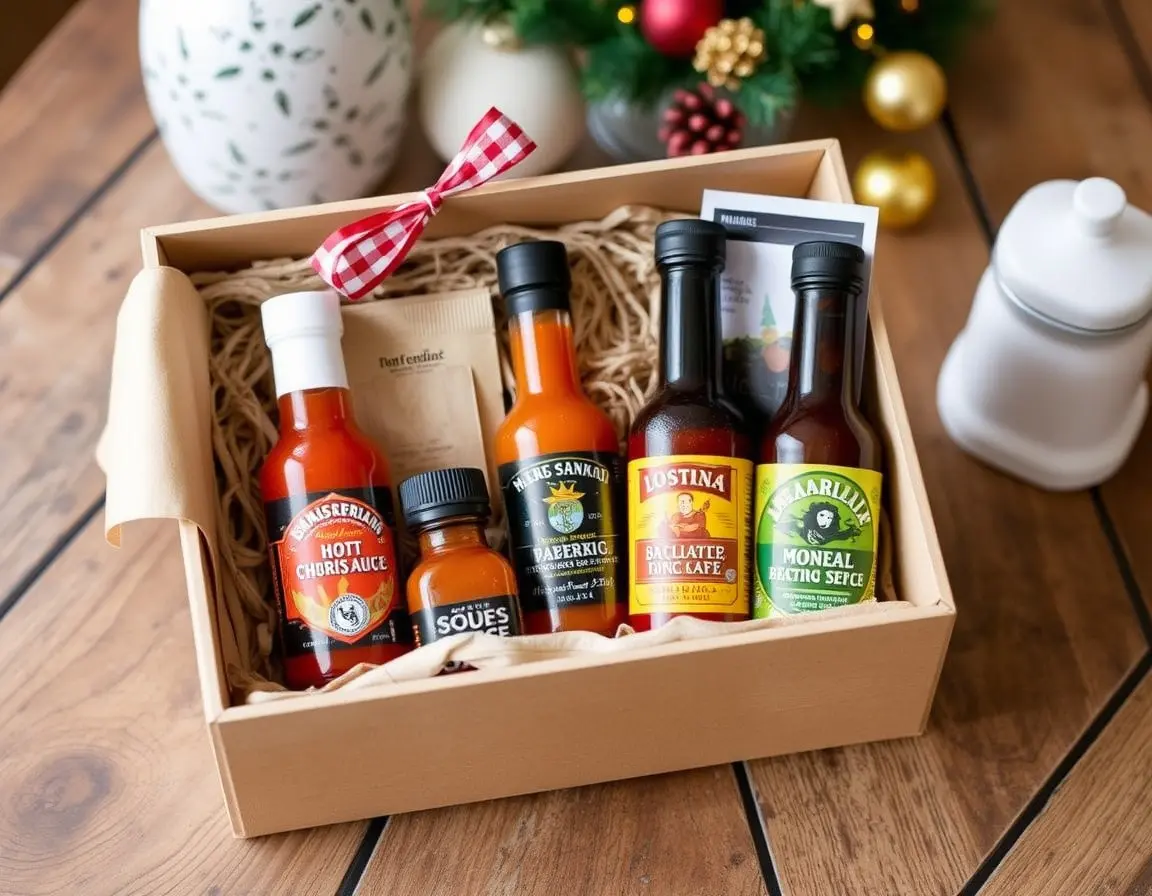 Kit gourmet di salse piccanti o spezie