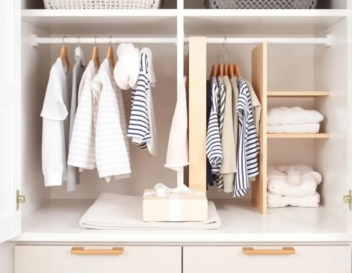 Set Lusso Divisori per Armadio Neonata