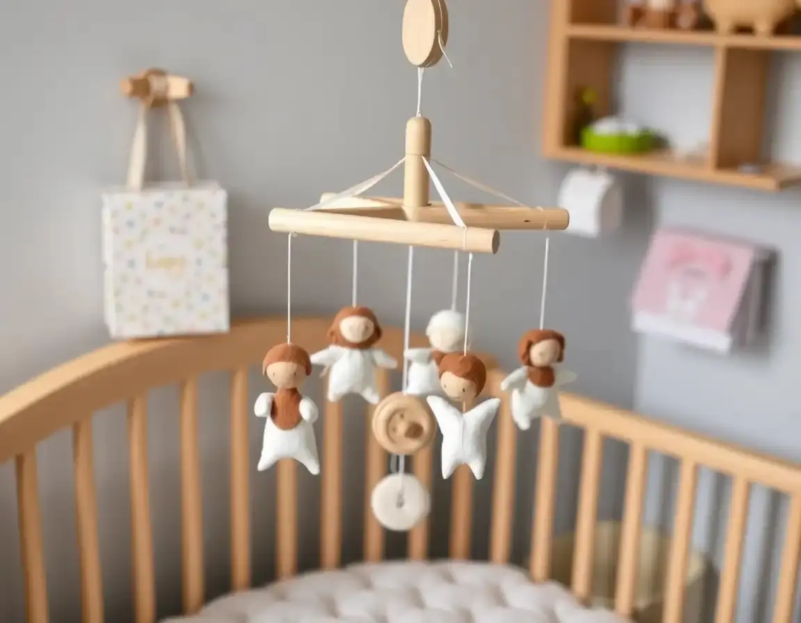 Giostrina Musicale Girevole per Culla