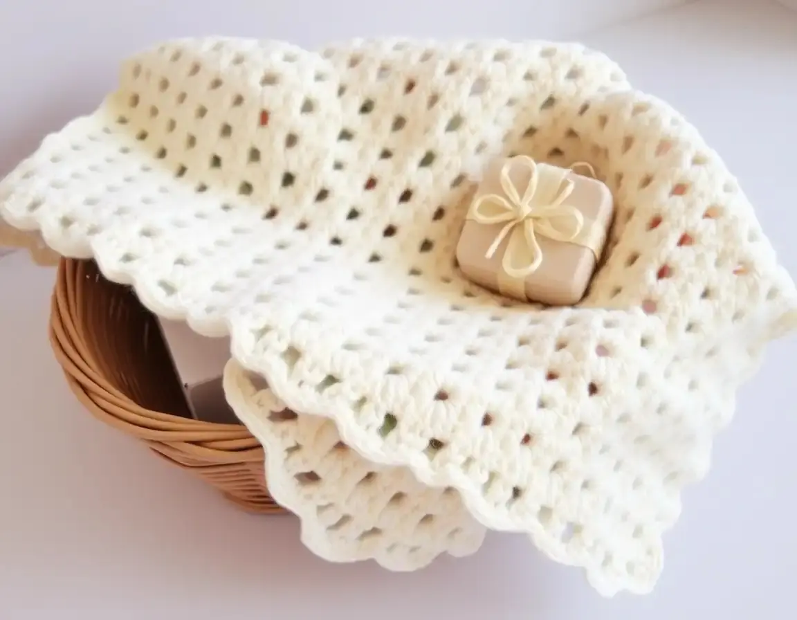 Coperta Fatta a Mano all'Uncinetto