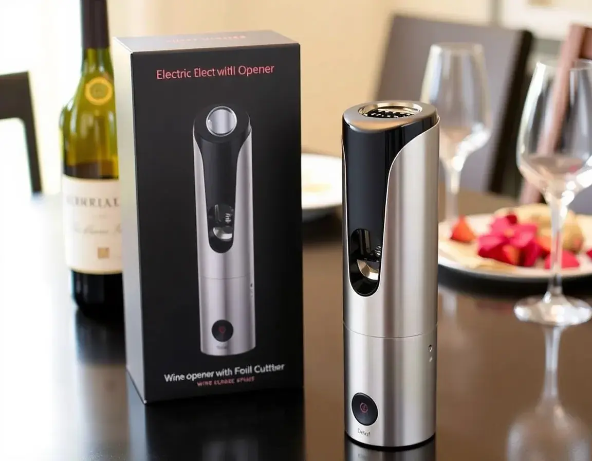 Set Cavatappi Elettrico per Vino