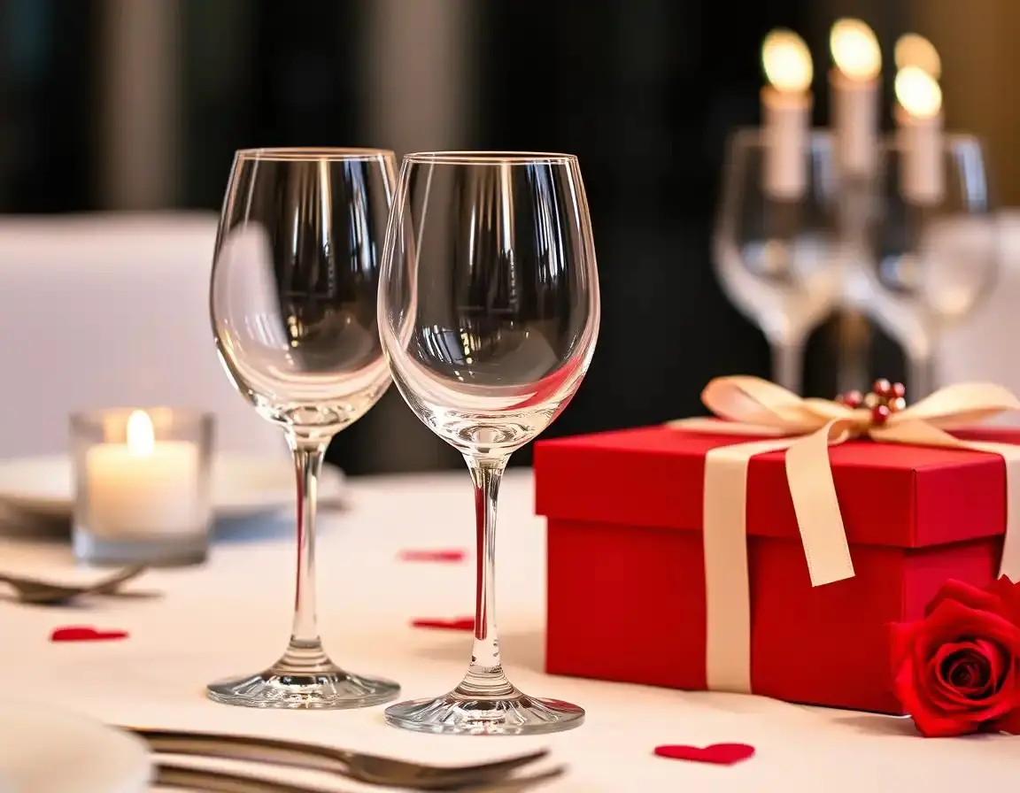 Set di Calici da Vino in Cristallo