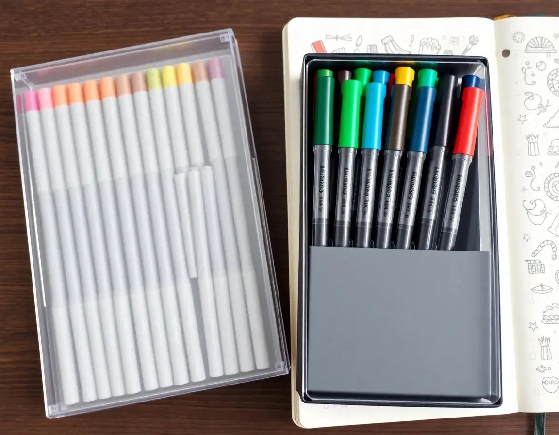 Set di Penne Gel Colorate per Journaling