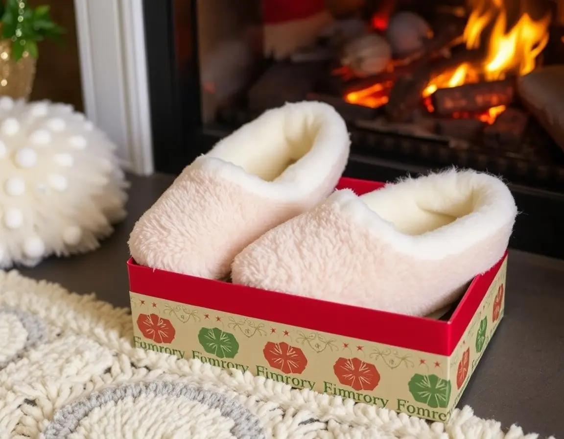 Pantofole in memory foam per il nonno