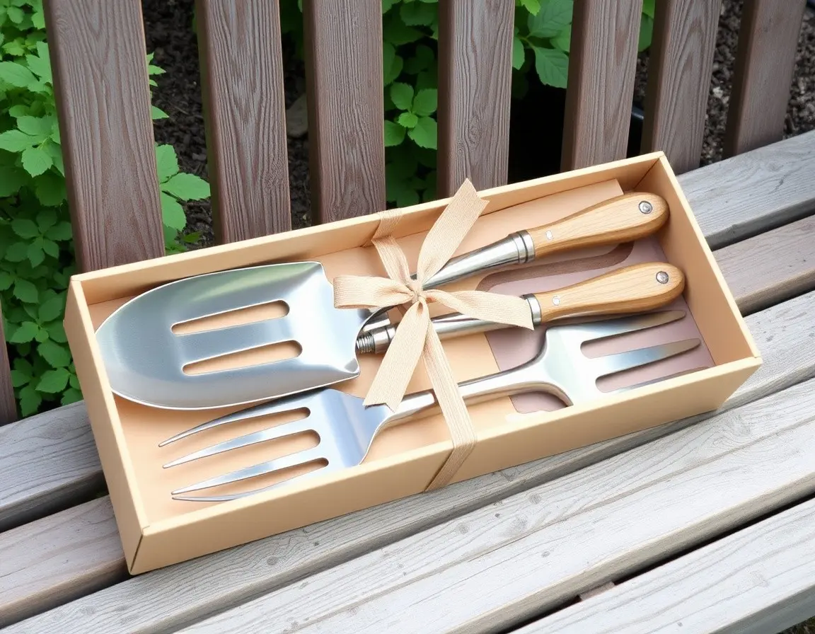 Set di attrezzi da giardinaggio per nonno