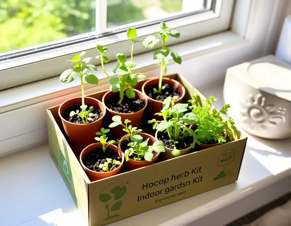 Kit Giardino di Erbe Aromatiche da Interno