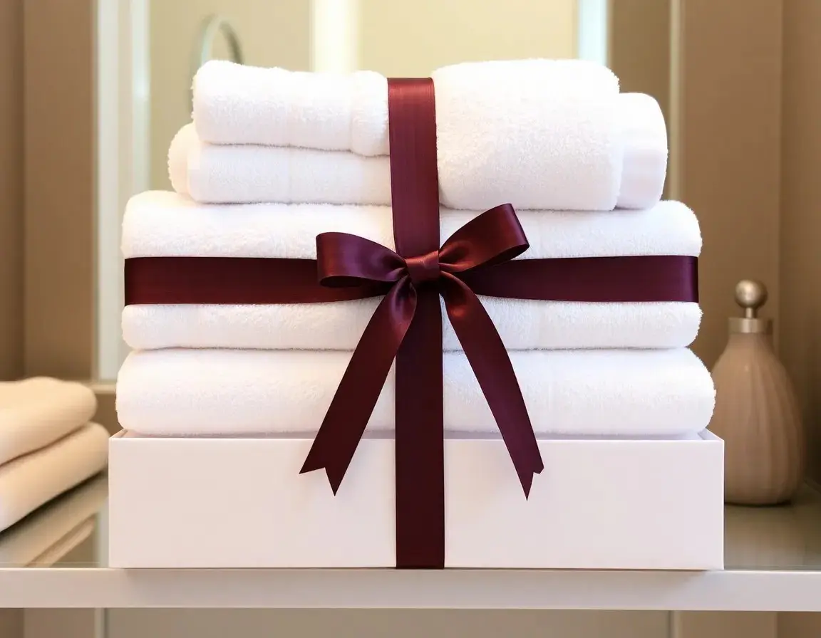 Set di Asciugamani in Cotone Turco Premium