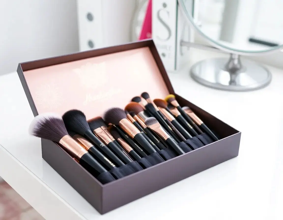 Set di Pennelli da Trucco di Alta Qualità