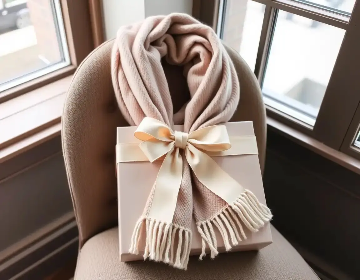 Sciarpa in Cashmere o Lana di Alta Qualità