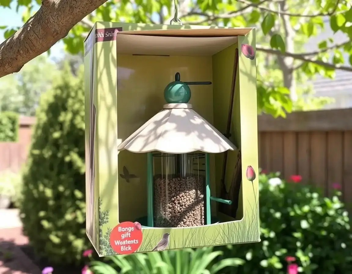 Mangiatoia per Uccelli da Giardino