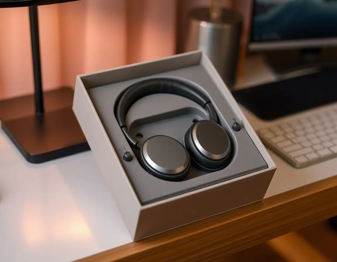 Cuffie Wireless con Cancellazione del Rumore