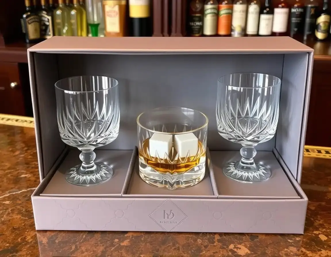 Set di Bicchieri e Pietre da Whiskey