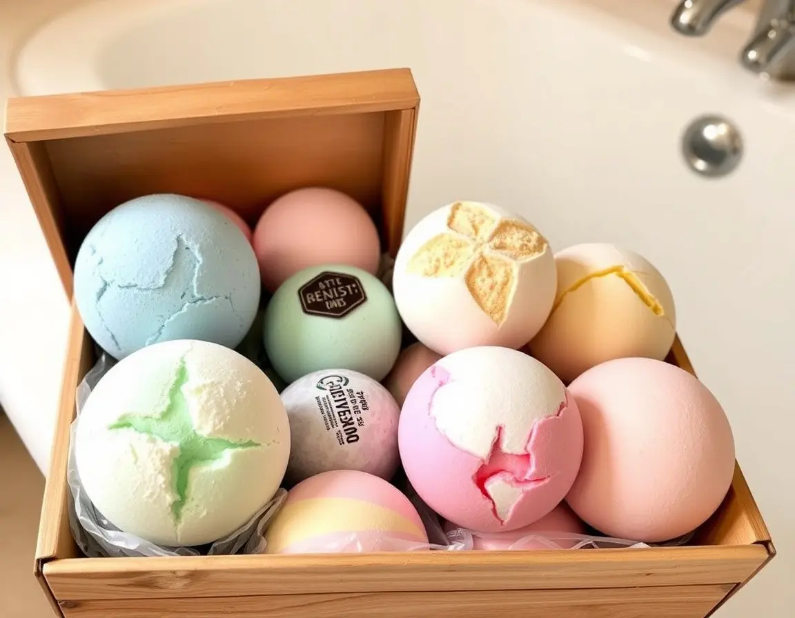 Set di Bombe da Bagno Profumate