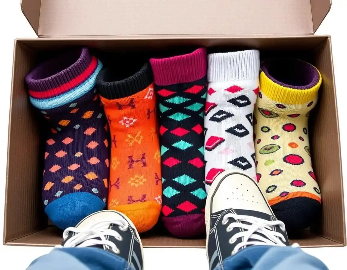 Funky Ankle Socks Set