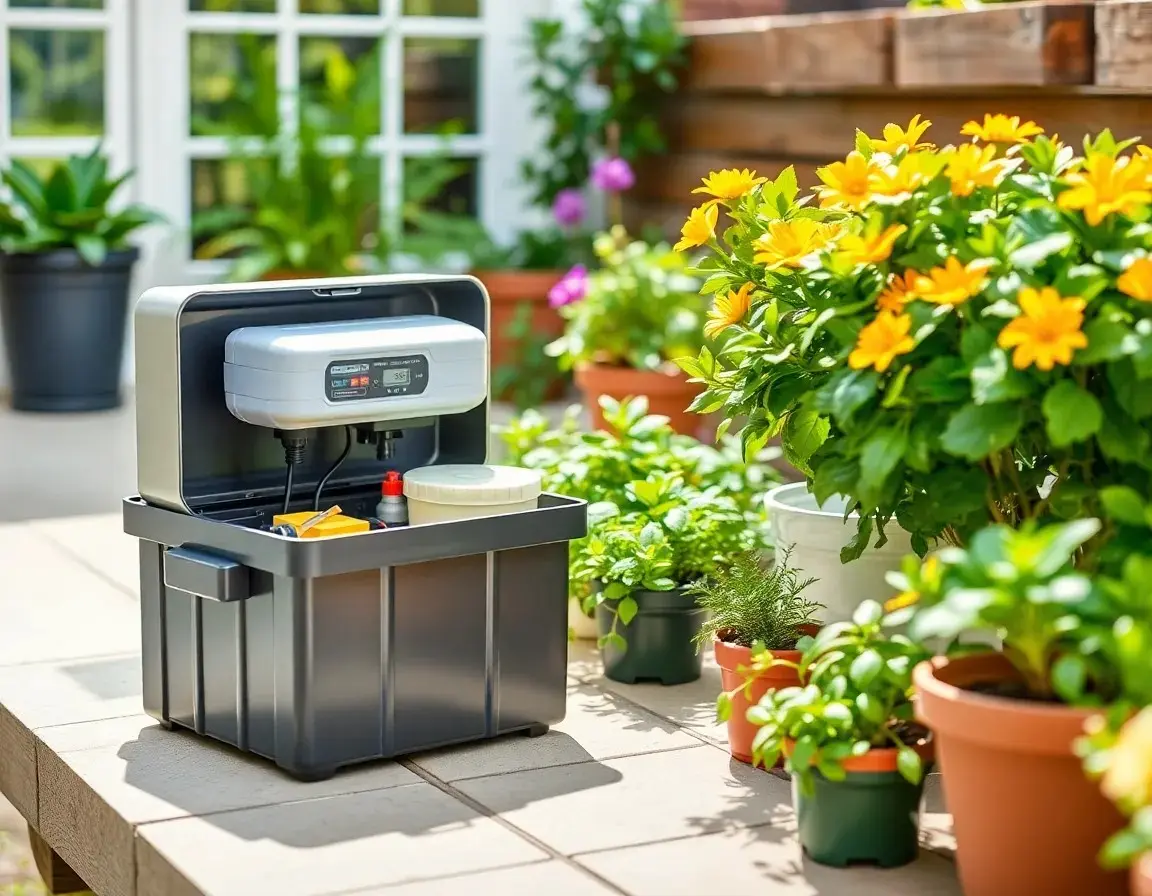 Sistema di Idratazione Automatica per Giardino