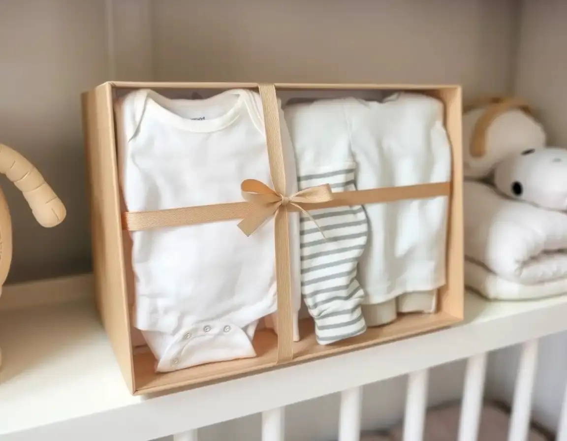 Set di vestiti in cotone biologico per neonati