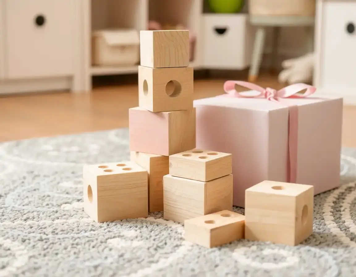 Set Giocattoli in Legno Ecologici