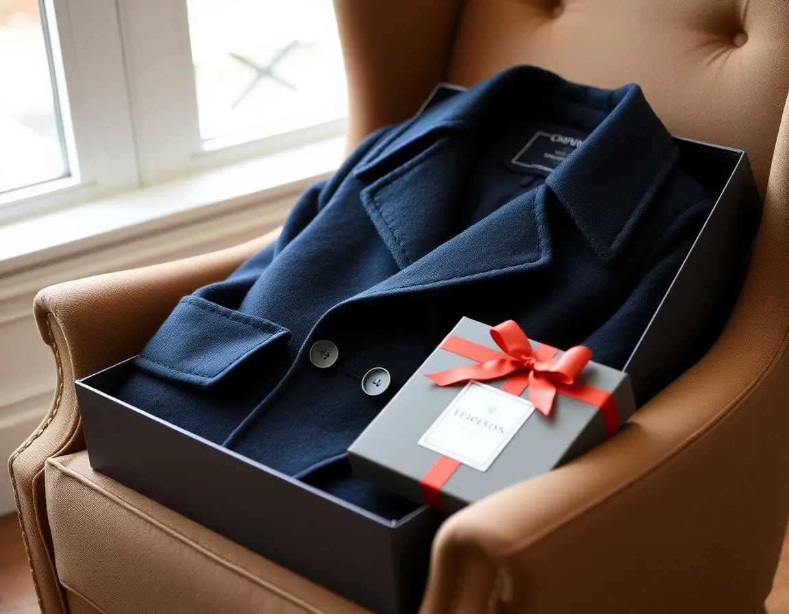 Cappotto Peacoat in misto lana