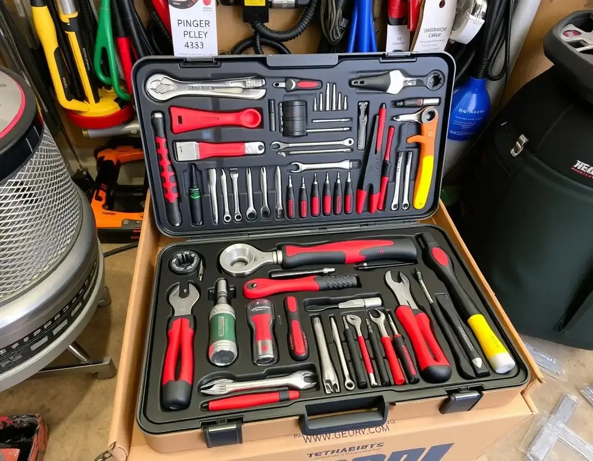 Cassetta degli attrezzi per riparazioni domestiche