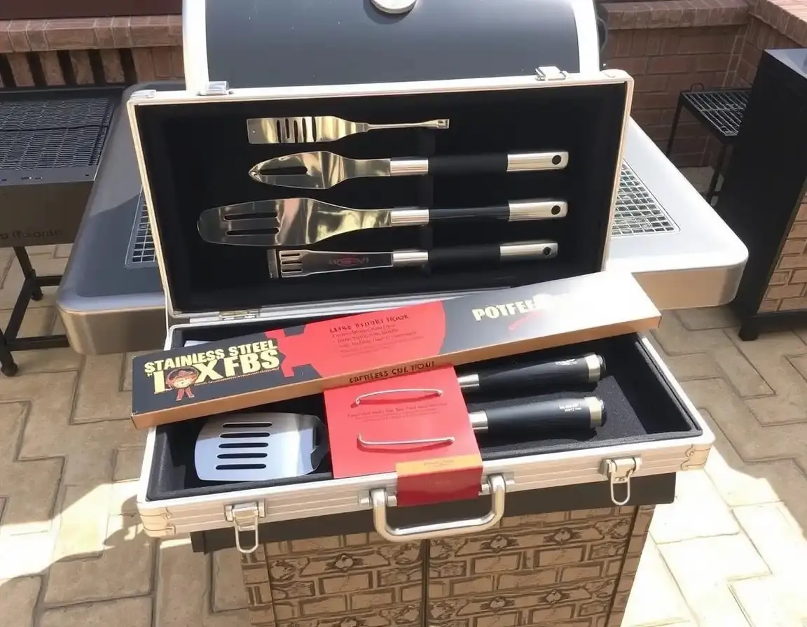 Set di attrezzi da barbecue Grill Master