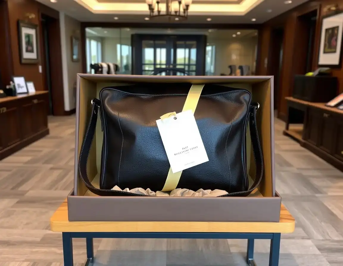 Borsa a tracolla in pelle Premium