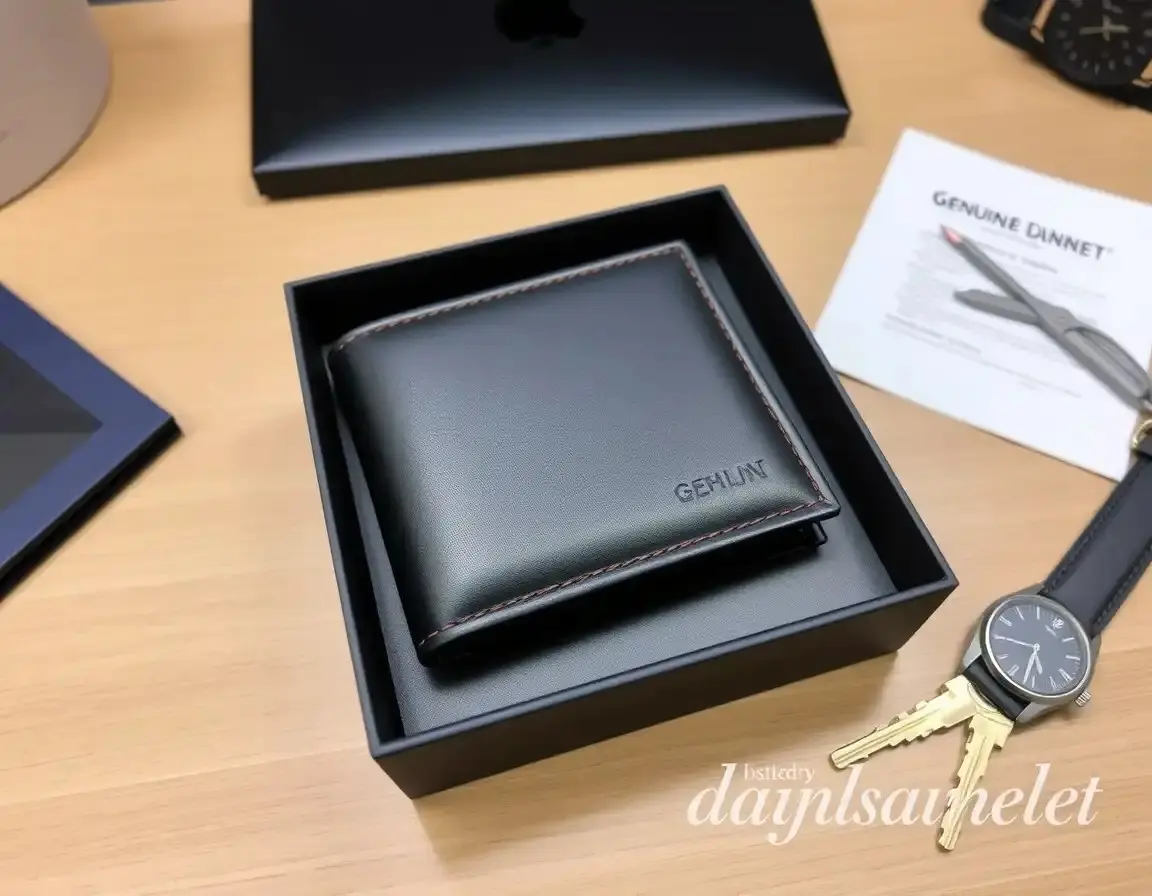 Portafoglio Bi-fold in Pelle con Protezione RFID