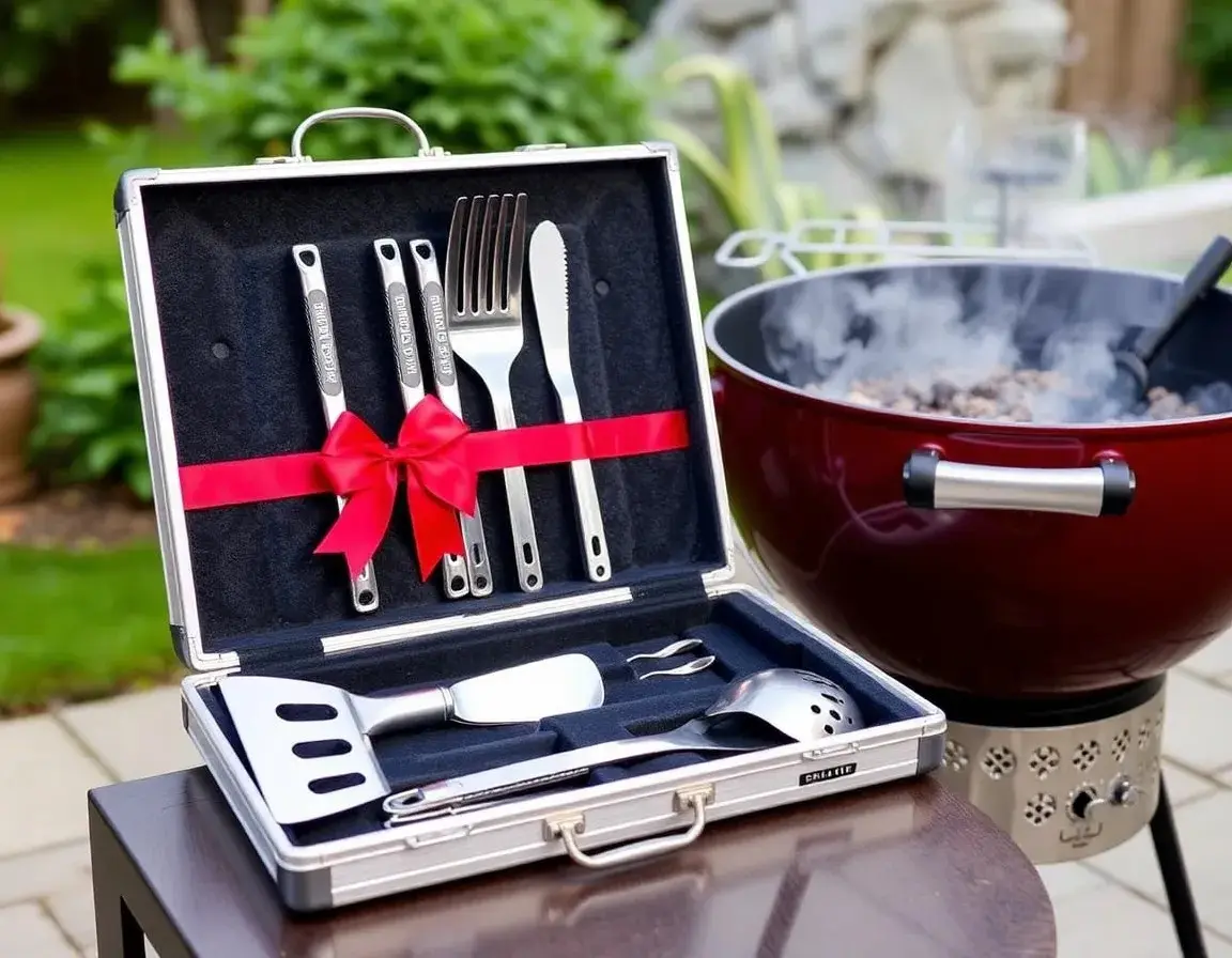 Set di Attrezzi Premium per BBQ