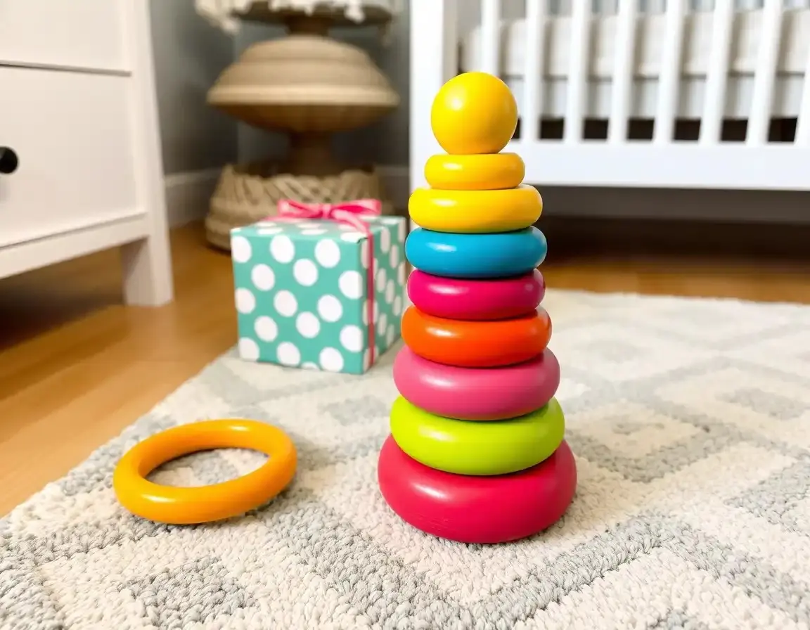 Set di Anelli da Impilare per Bambina di 1 Anno