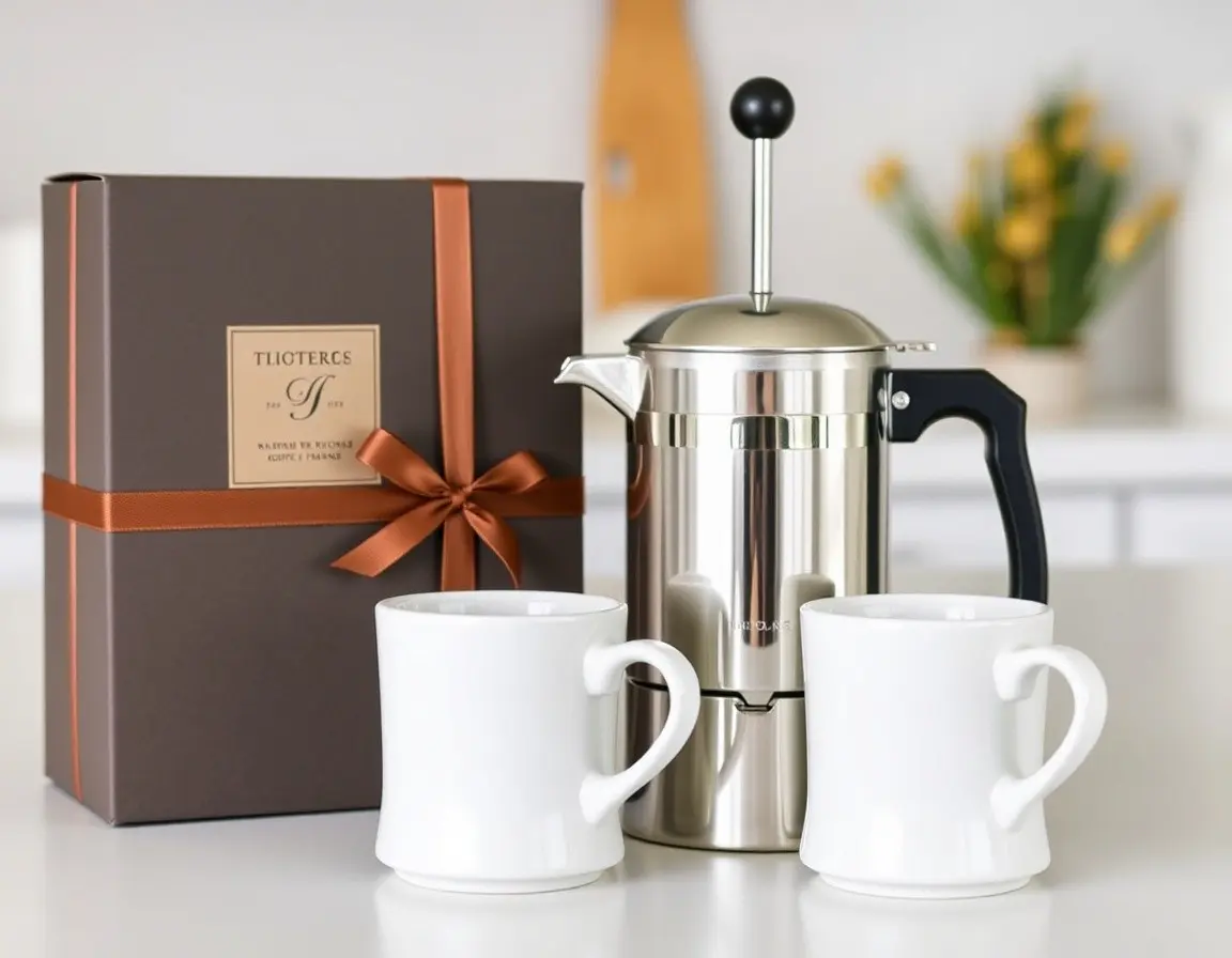 Set Caffè di Alta Qualità (Moka/French Press)