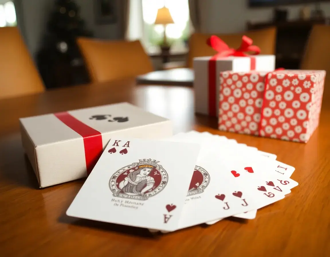 Set di Carte da Gioco con Stampa Grande