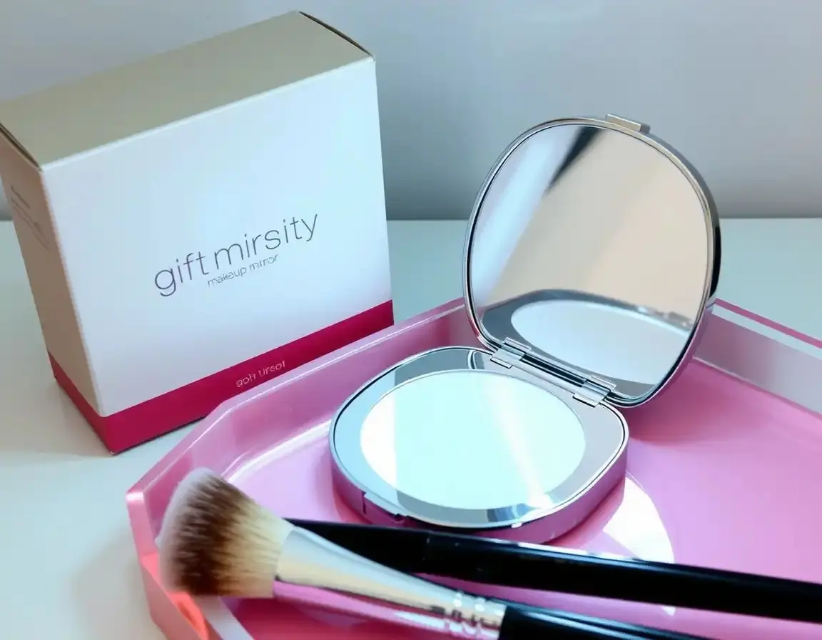 Specchio Trucco Portatile con LED