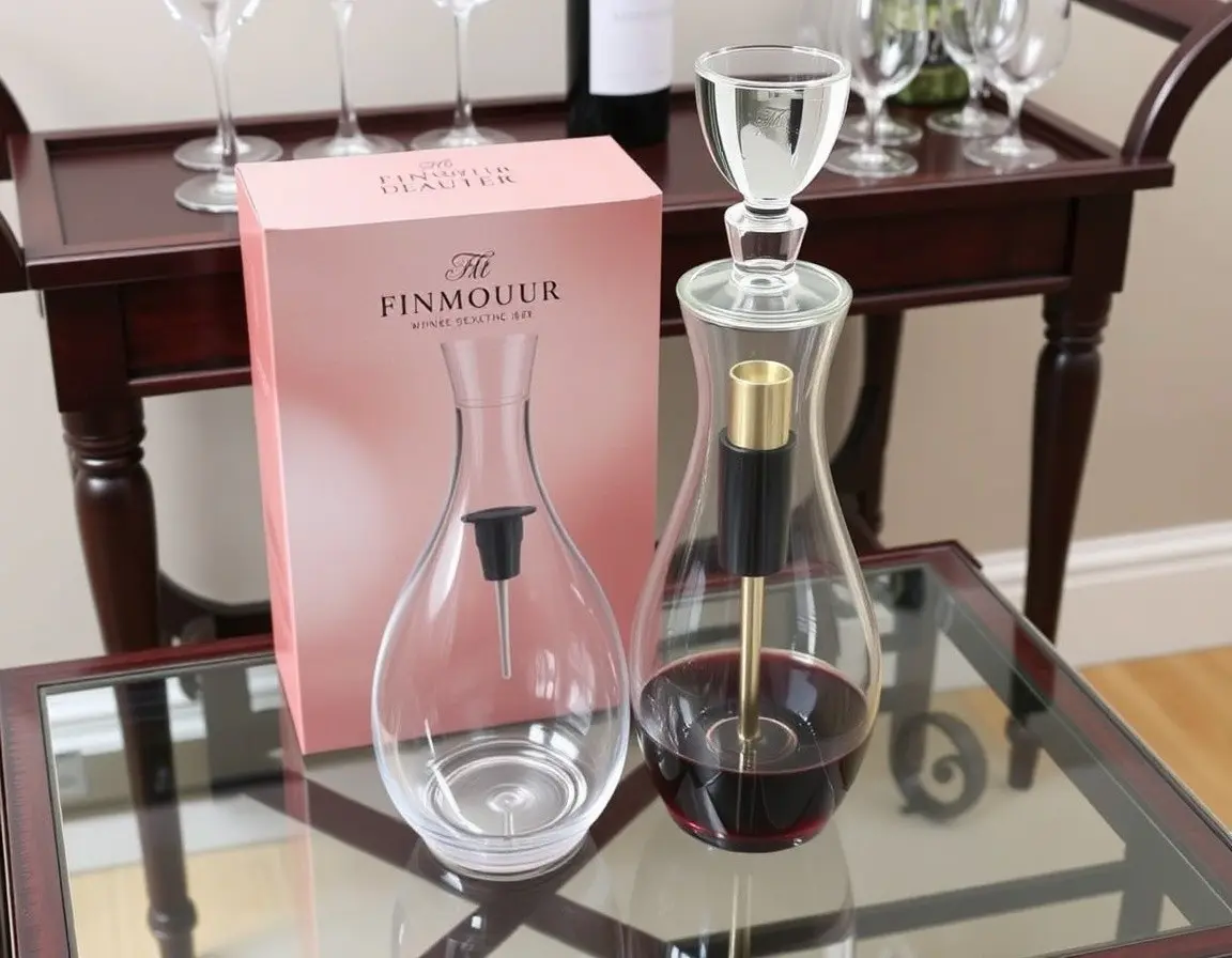 Set Decanter e Aeratore Vino