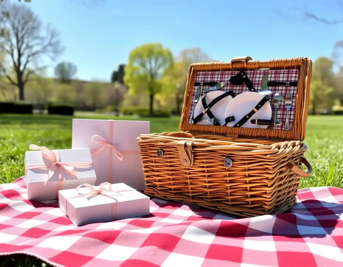 Set Cesto da Picnic Romantico