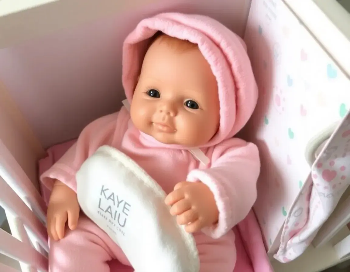 Bambola morbida con accessori per bambina