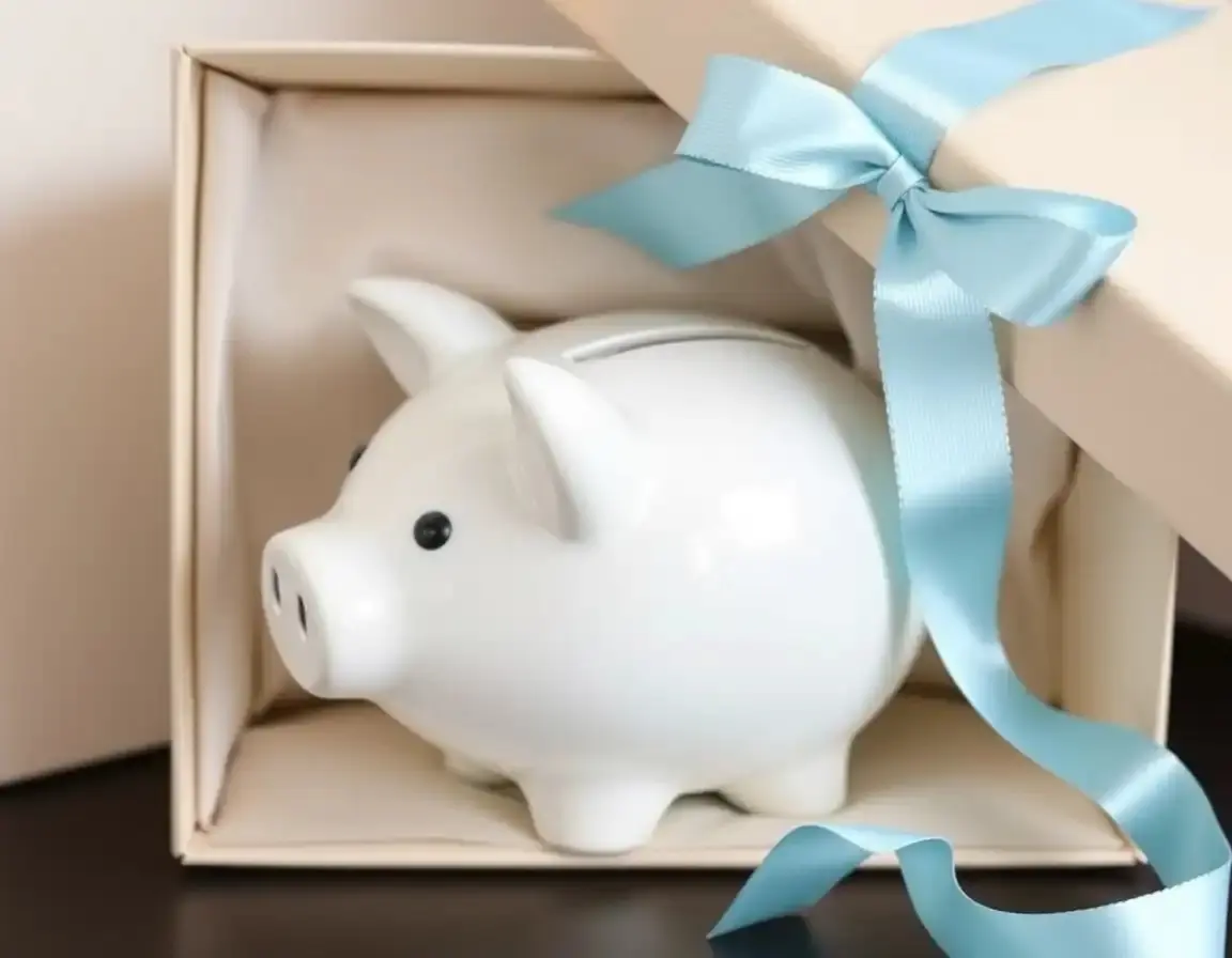 Salvadanaio in Ceramica Primo Risparmio