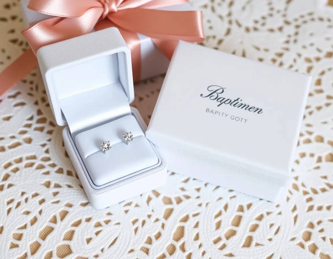 Orecchini a Perno per Bambina