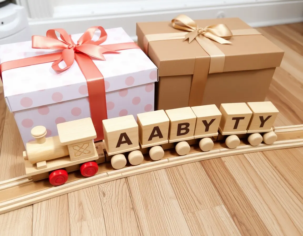 Wooden Name Train Set