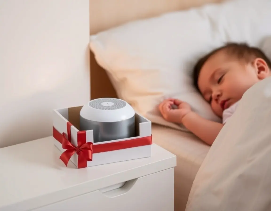 Macchina portatile per rumore bianco per neonati