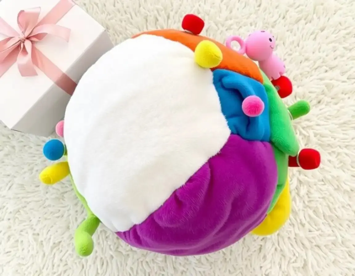 Palla di attività sensoriale morbida